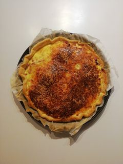 Une photo de Quiche raclette et lardons