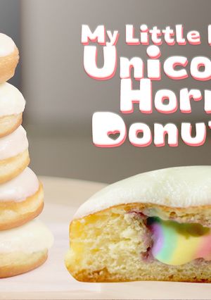 Foto resep Donat kentang Fla Unicorn