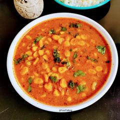 Sweetcorn Masala Curry (no onion and garlic) A picture of Sweetcorn Masala Curry (no onion and garlic).