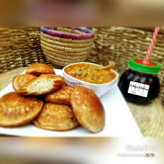 A picture of Rice and semo masa.