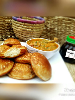 A picture of Rice and semo masa.