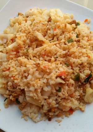 Foto resep Nasi goreng tempe