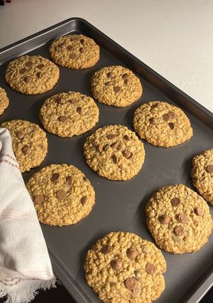 Una foto de Galletas de Avena y Chips de Chocolate