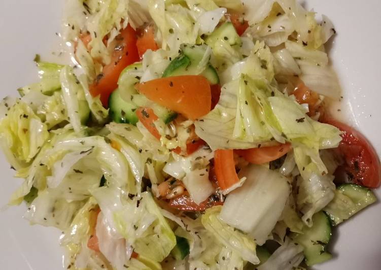 Steps to Make Favorite Garlic Salad