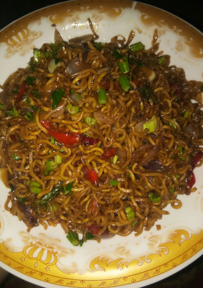 Foto resep Mie goreng sederhan n simple...