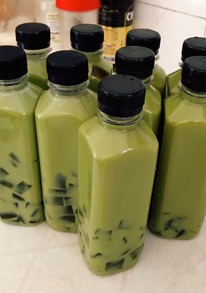 Hình của món Trà thái xanh.