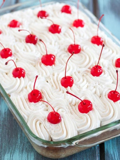 Una foto de Pastel tres leches
