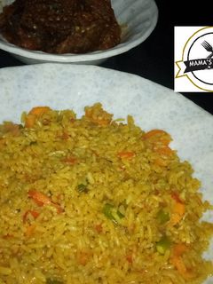 Fired Rice with pepper chicken ainihin hoton girkin