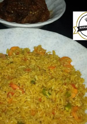 Fired Rice with pepper chicken ainihin hoton girkin