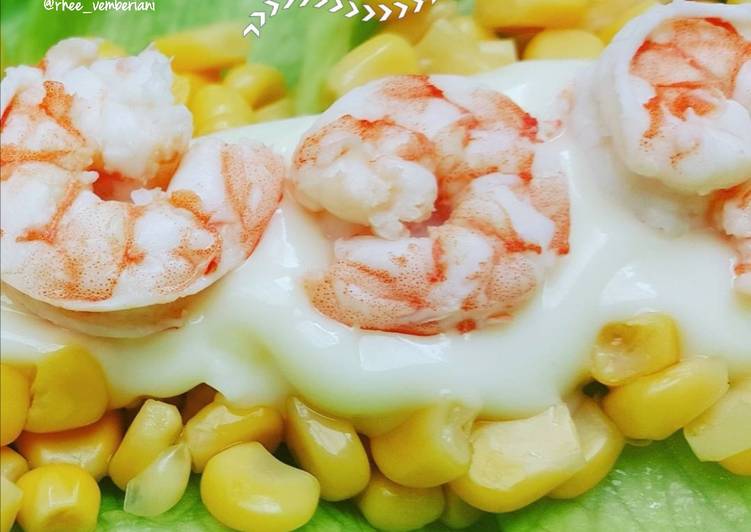 Resep Prawn Corn Salad, Sempurna