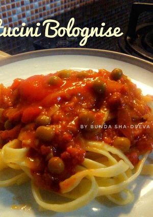 Foto resep Fetucini saus bolognise