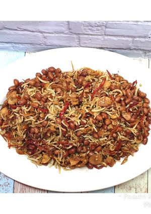 Foto resep Teri kacang simple