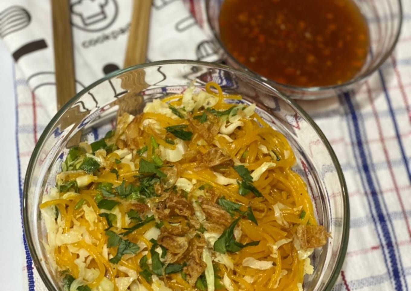 Mie Aci Goreng Sambal Cuka
