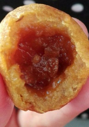 Foto resep Bola ubi isi gula merah