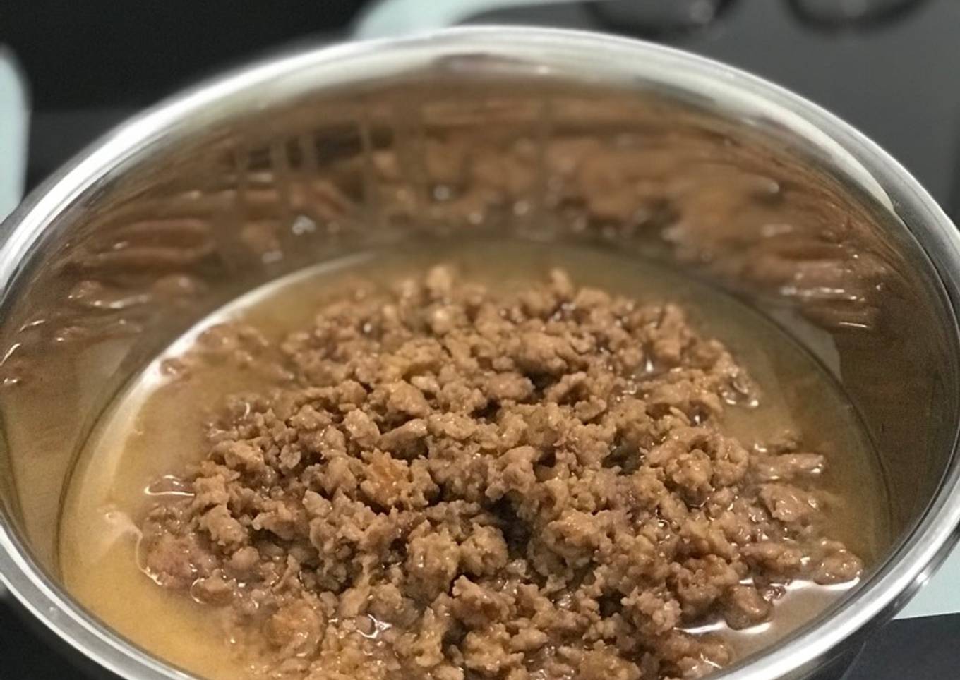 Daging cincang topping bakmie