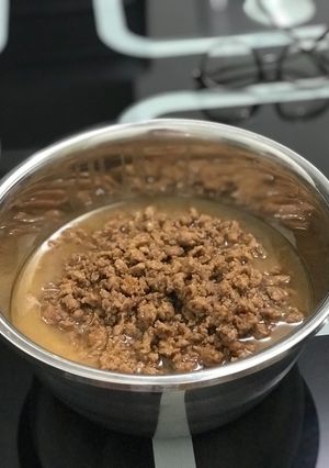 Foto resep Daging cincang topping bakmie