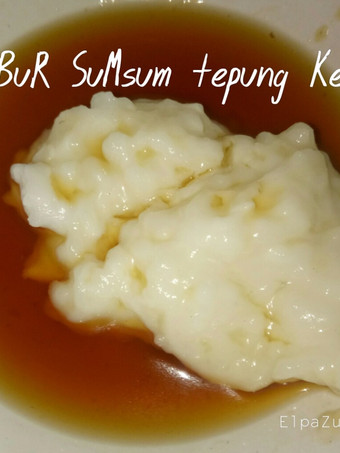 Resep Bubur sumsum tepung ketan..kenyallembut Anti Gagal