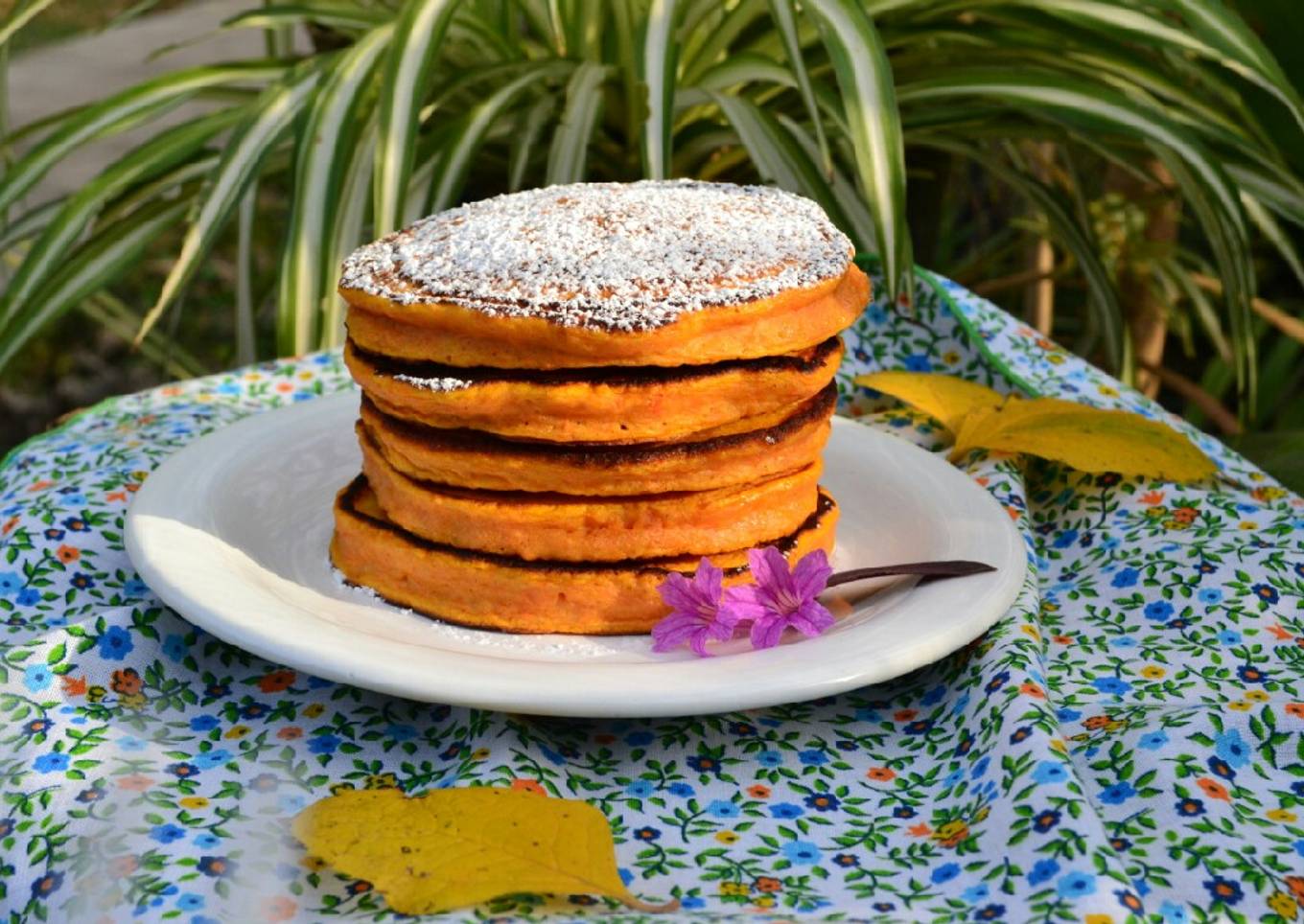 Pancakes de calabaza y canela🌺