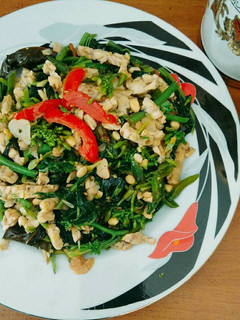 Foto resep Oseng-oseng Daun & Bunga Pepaya