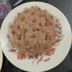 A picture of Suji halwa.