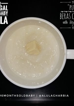 Foto resep "Puree Beras Coklat" MPASI 6 Bulan (Slow Cooker)