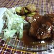 Bondiola de cerdo con salsa de Naranja