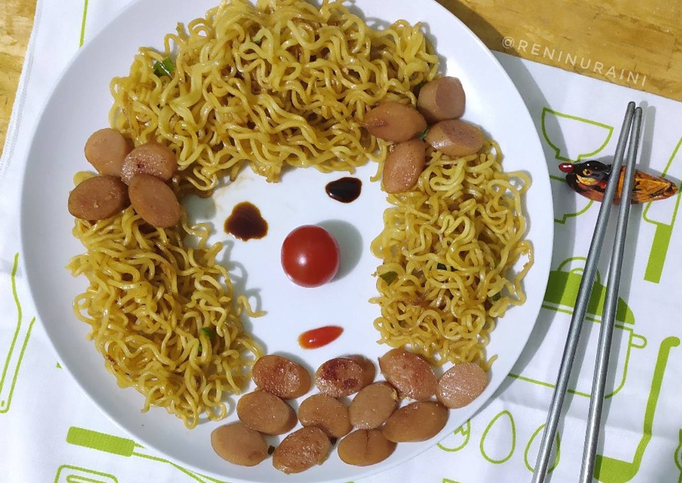Mie Goreng Bumbu Iris