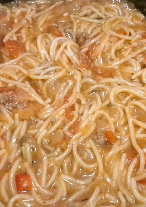 Una foto de Spaghetti One Pot Pasta