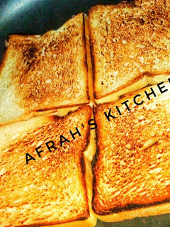 Gasasshen bread a saukake ainihin hoton girkin