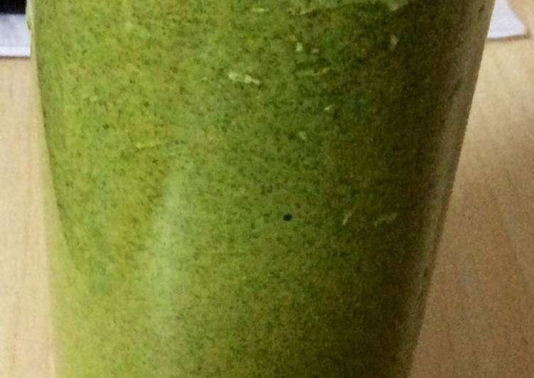 Steps to Make Super Quick Homemade Dairy free parsley smoothie