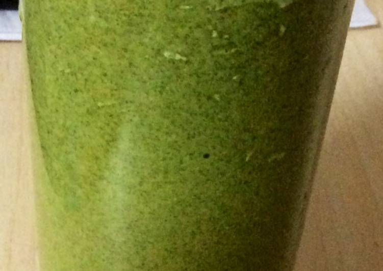 Simple Way to Make Speedy Dairy free parsley smoothie