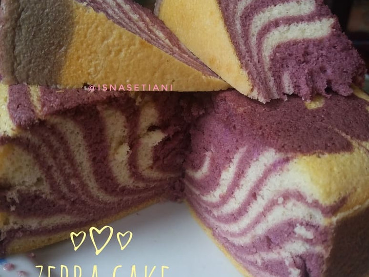 Cara Buat Zebra Cake Putih Telur Ekonomis