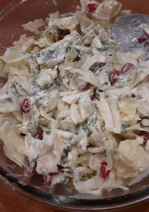 عکسی از دستور سالاد زمستانی بی نظیر 😋