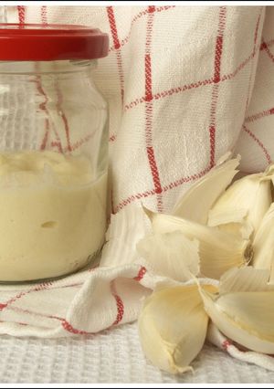 Fokhagymakrém házilag recept fotója