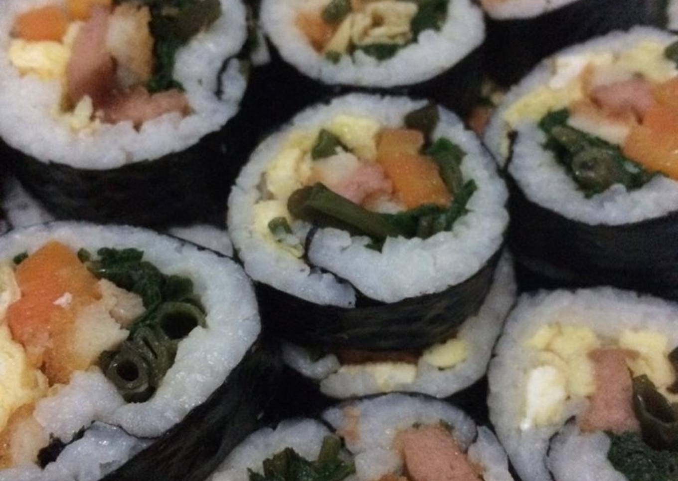 Kimbap Korea Mudah