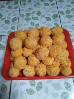 Foto resep Bola bola ubi ungu