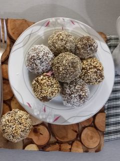 عکسی از دستور توپک خرما و ارده