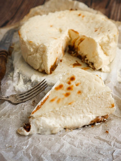 Una foto de Tarta de queso fluida 🧀