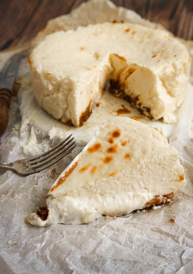 Una foto de Tarta de queso fluida 🧀