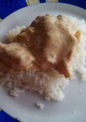 Tejszínes csirkemell recept fotója