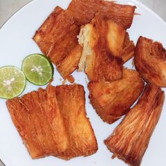 A picture of Crunchy Fried cassava.