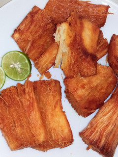 A picture of Crunchy Fried cassava.