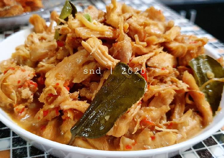 Resep Ayam Suwir Ungkep Santan (Ala Kondangan) ???????? #masakanindo Anti Gagal