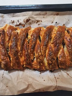 Foto resep Strudel pisang keju coklat