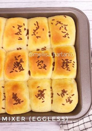 Foto resep Roti Manis Vegan (No Mixer-Eggless)