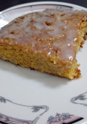 صورة لوصفة بسبوسة بالحليب المحمص 💞 طعم لذيذ