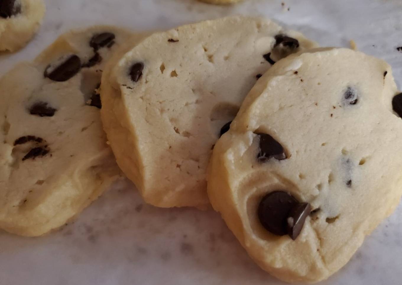 My Chocolate Chip Shortbread Cookies
