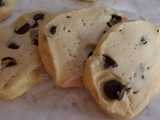 chocolate shortbread cookies