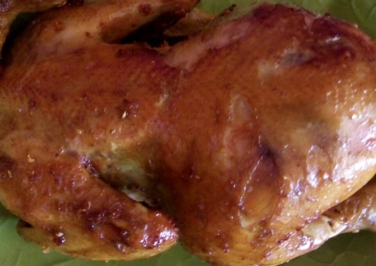 Langkah Mudah untuk Menyiapkan Ayam panggang oven super empuk yang Menggugah Selera