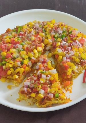 A picture of Maggi pizza.